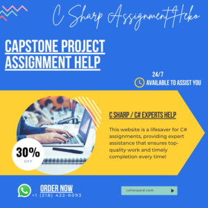 Capstone Project Assignment Help