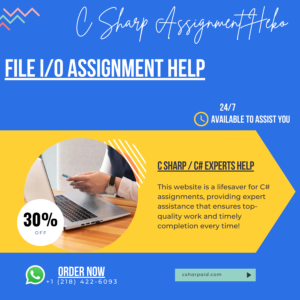 File I/O Assignment Help