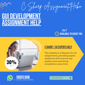 GUI Development Assignment Help