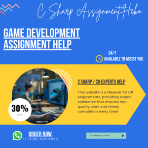 Game Development Assignment Help