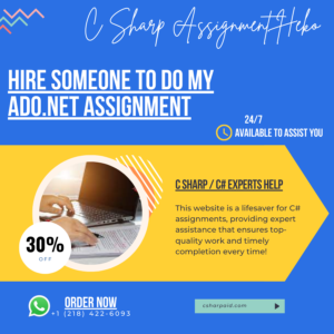 Hire Someone To Do My ADO.NET Assigment