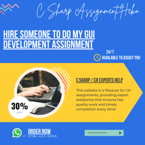 Hire Someone To Do My GUI Development Assignment