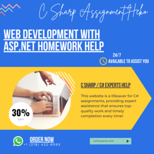 Web Development with ASP.NET Homework Help